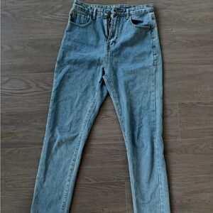 Women's Slim Fit Blue Jeans